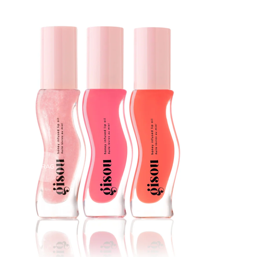 Gisou Honey Infused Lip Oil - Pinks Trio