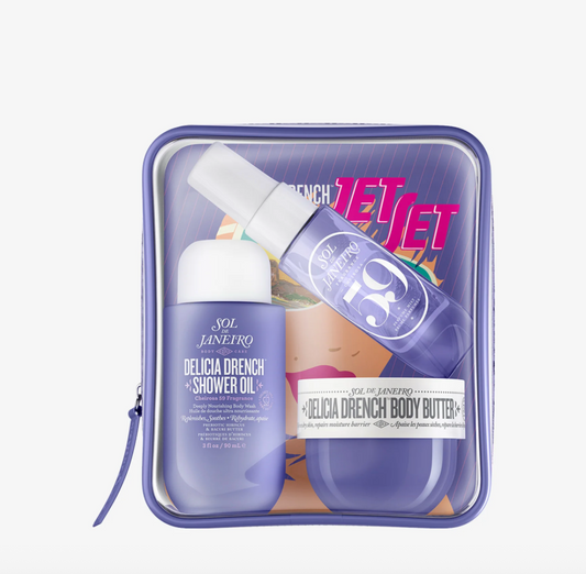 Coffret Sol de Janeiro - Delícia Drench Jet Set 💜