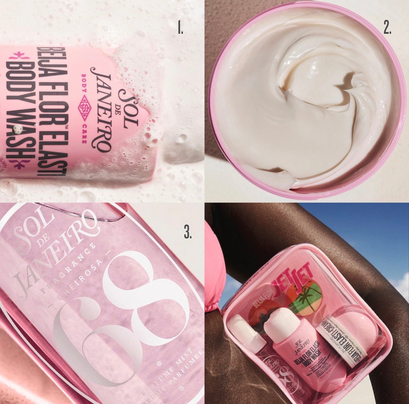 Coffret Sol de Janeiro - Beija Flor Elasti Jet Set 🌸